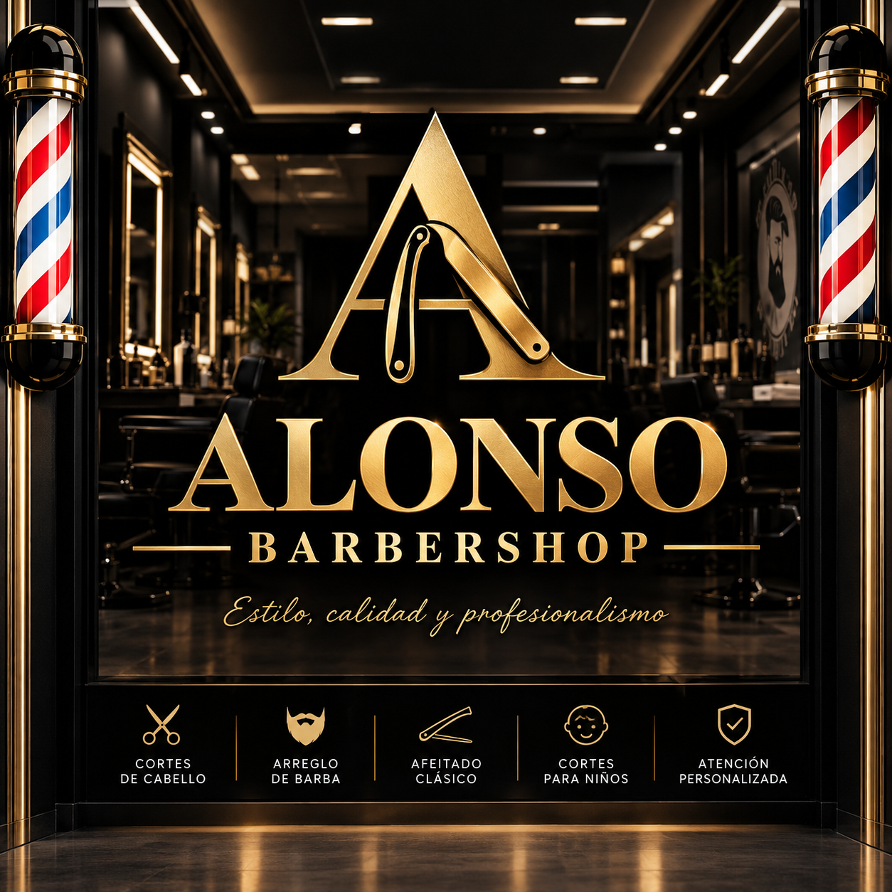 Alonso barbershop cover photo